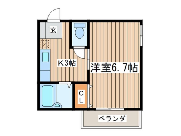 ヴェントの物件間取画像